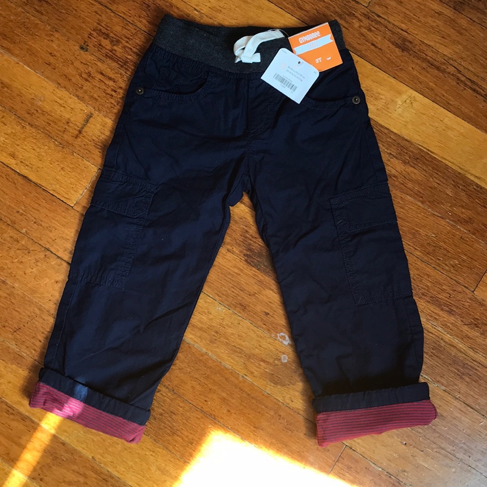 Gymboree 3T navy toddler boy pants